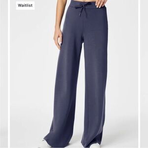 Spanx AirEssentials Wide Leg Pant Faded Indigo